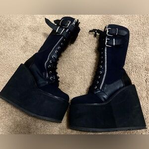 Demonia Platform Gothic Boots